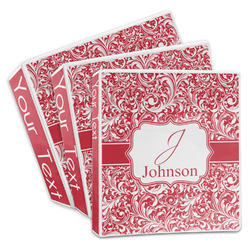 Swirl 3-Ring Binder (Personalized)