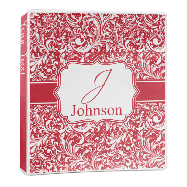 Custom Swirl 3-Ring Binder - 1 inch (Personalized)