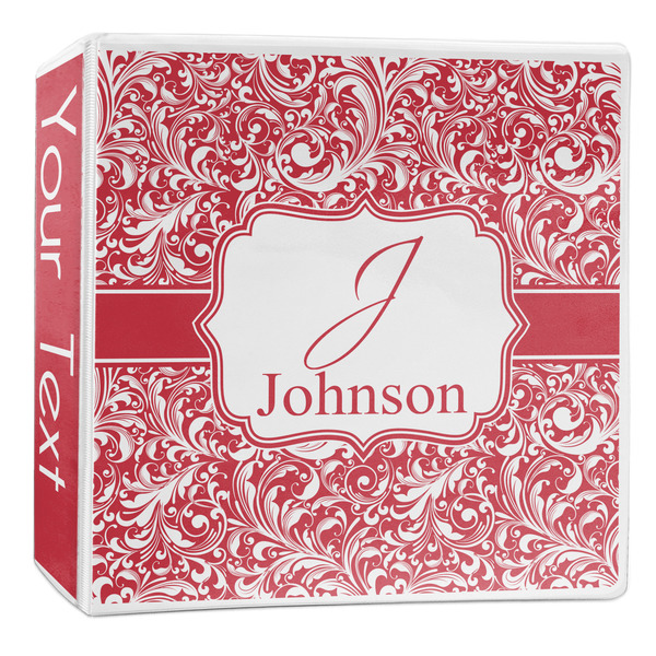 Custom Swirl 3-Ring Binder - 2 inch (Personalized)