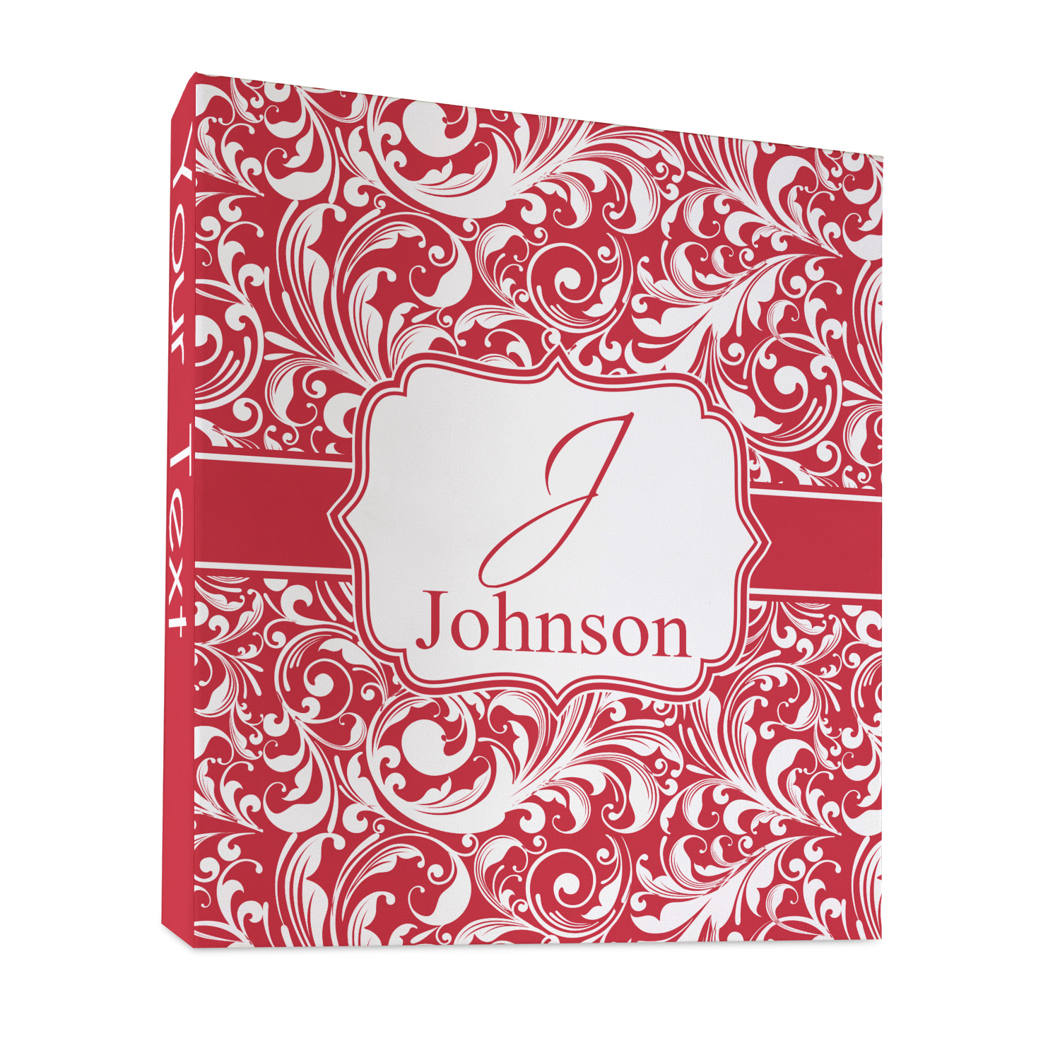 Swirl 3 Ring Binder - Full Wrap (Personalized) - YouCustomizeIt