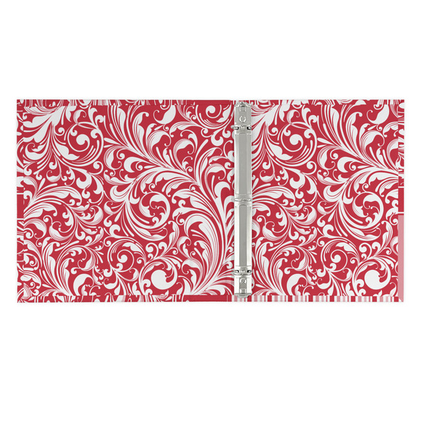 Swirl 3 Ring Binders - Full Wrap - 1" - OPEN INSIDE