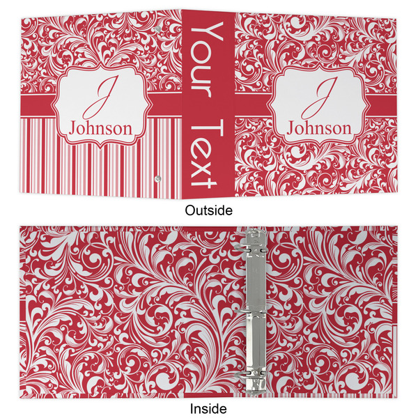 Swirl 3 Ring Binders - Full Wrap - 2" - APPROVAL