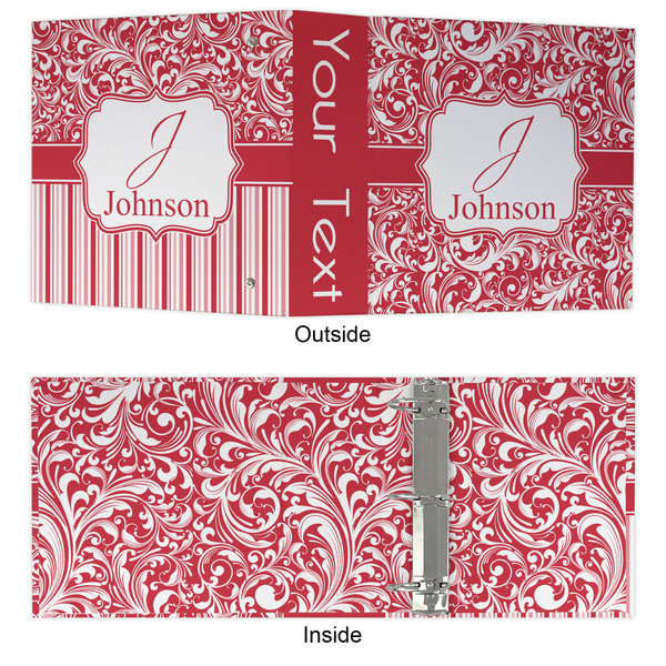 Swirl 3 Ring Binders - Full Wrap - 3" - APPROVAL