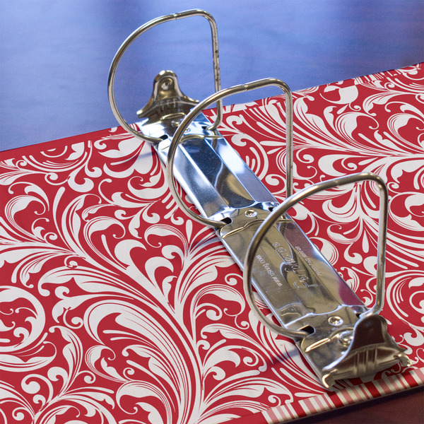 Swirl 3 Ring Binders - Full Wrap - 3" - DETAIL