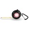 Swirl 6-Ft Pocket Tape Measure with Carabiner Hook - Front