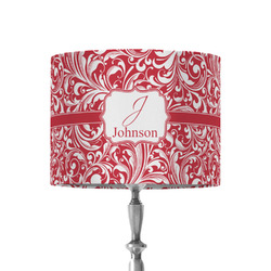 Swirl 8" Drum Lamp Shade - Fabric (Personalized)