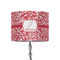 Swirl 8" Drum Lamp Shade - Fabric (Personalized)