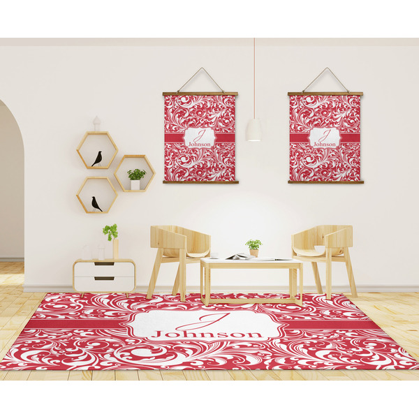 Swirl 8'x10' Indoor Area Rugs - IN CONTEXT