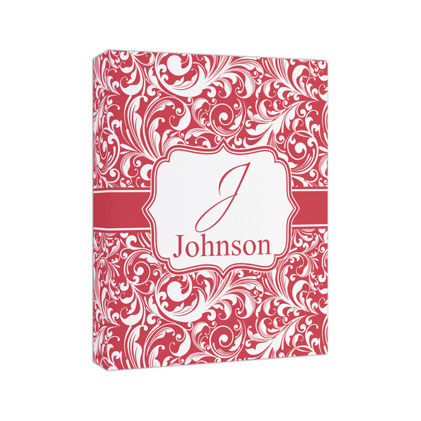 Swirl 8x10 - Canvas Print - Angled View