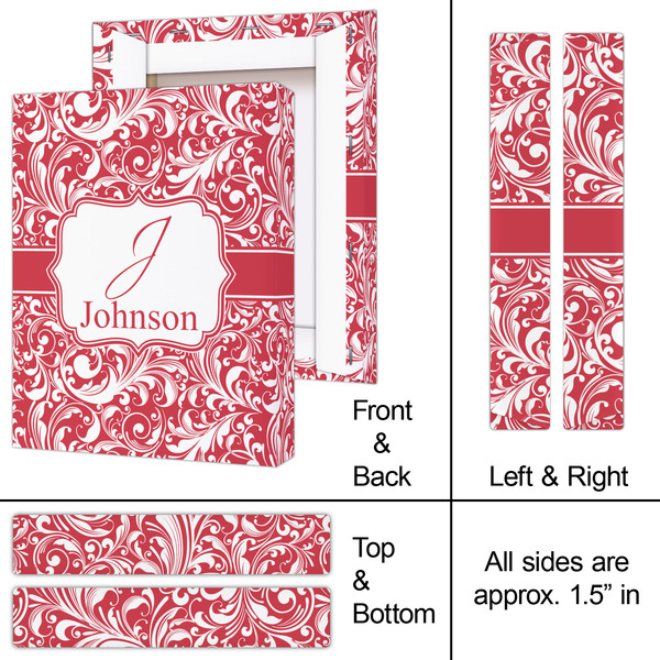 Swirl 8x10 - Canvas Print - Approval