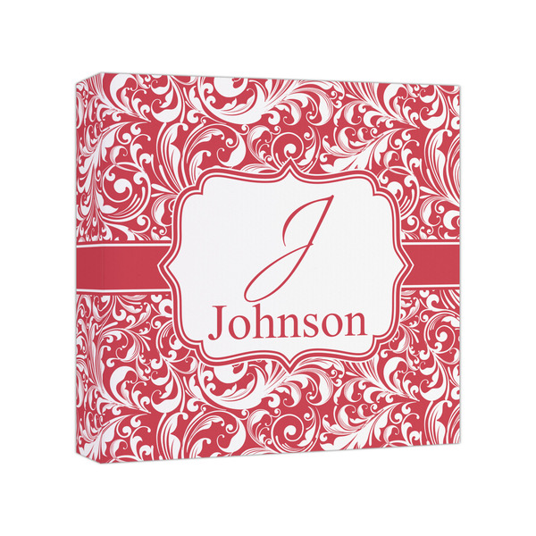 Custom Swirl Canvas Print - 8x8 (Personalized)