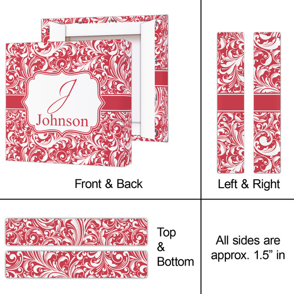 Swirl 8x8 - Canvas Print - Approval