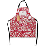 Swirl Apron With Pockets w/ Name and Initial
