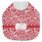 Swirl Jersey Knit Baby Bib w/ Name and Initial