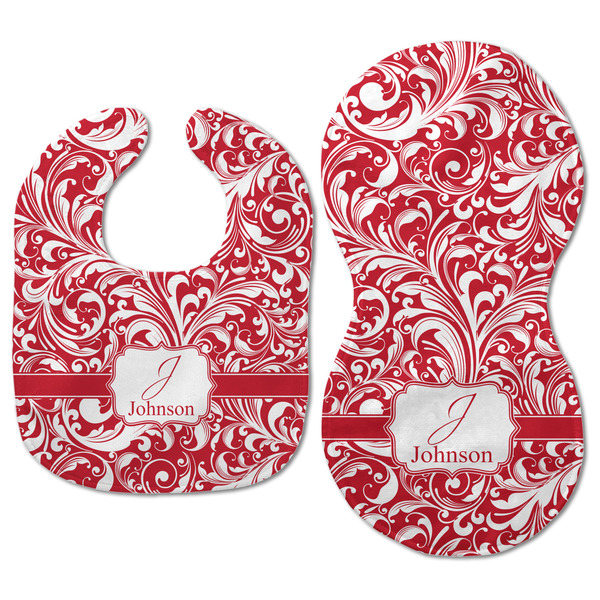Swirl Baby Bib & Burp Set - Approval (new bib & burp)