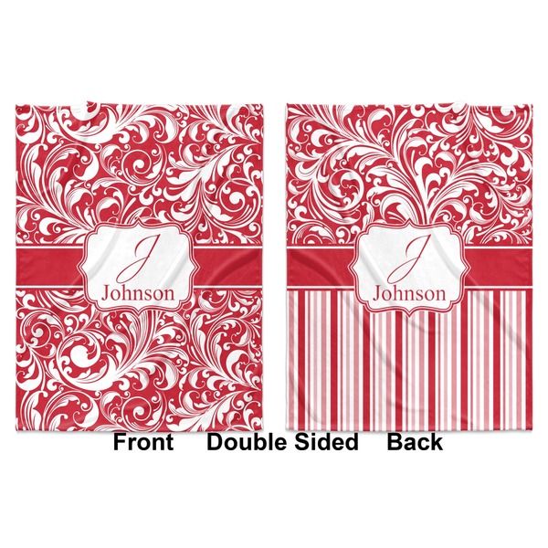 Swirl Baby Blanket (Double Sided - Printed Front and Back)