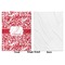 Swirl Baby Blanket (Single Side - Printed Front, White Back)