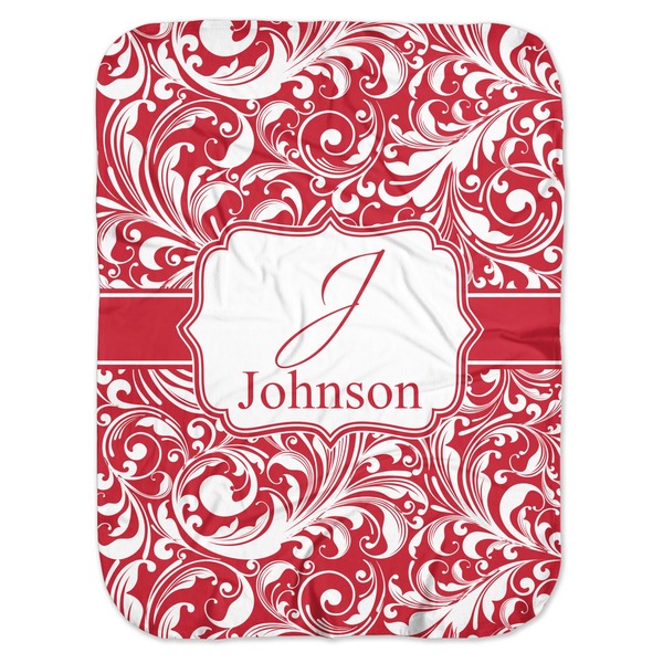 Custom Swirl Baby Swaddling Blanket (Personalized)