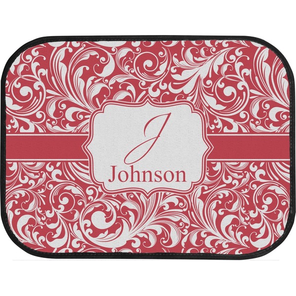 Swirl Custom Car Floor Mats (Back Seat)