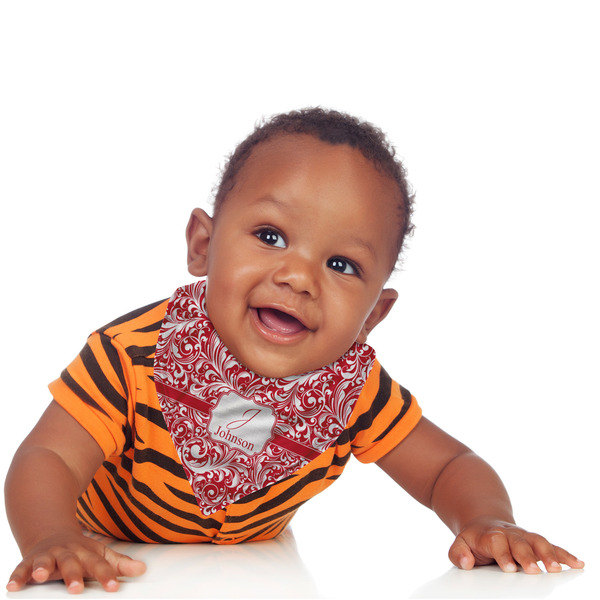 Swirl Bandana Bib - (Lifestyle 1 boy)