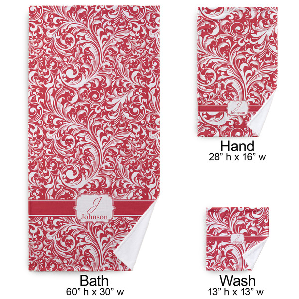 Swirl Bath Towel Sets - 3-piece - Approval