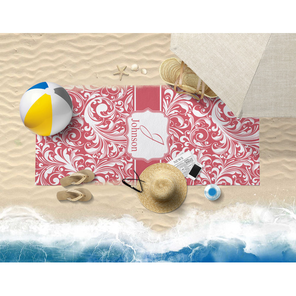 Swirl Beach Towel Lifestyle