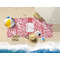 Swirl Beach Towel Lifestyle