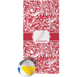 Swirl Beach Towel (Personalized)