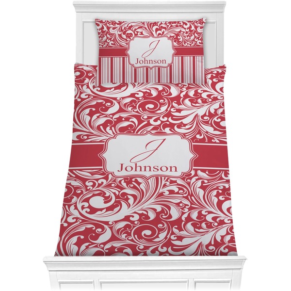 Custom Swirl Comforter Set - Twin XL (Personalized)