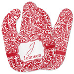Swirl Baby Bib w/ Name and Initial