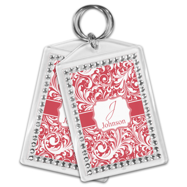Swirl Bling Keychain - MAIN