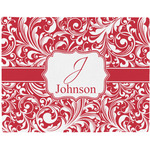 Swirl Woven Fabric Placemat - Twill w/ Name and Initial