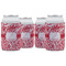 Swirl Can Cooler (12 oz) - Set of 4 w/ Name and Initial
