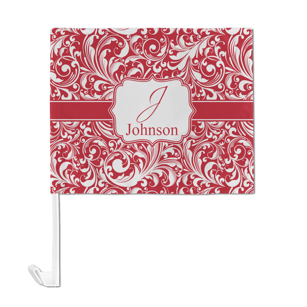 Swirl Car Flag - Large - FRONT