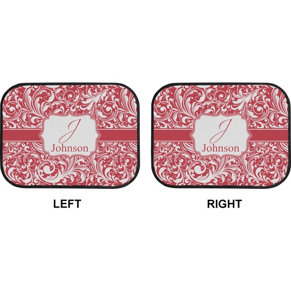 Swirl Car Floor Mats (Back Seat) (Approval)