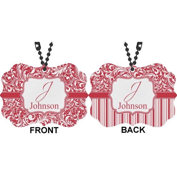 Swirl Car Ornament (Approval)