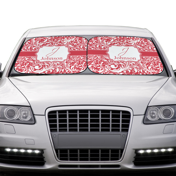 Swirl Car Sun Shades - IN CONTEXT