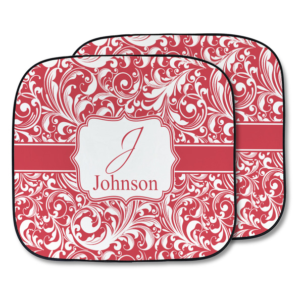 Custom Swirl Car Sun Shade - Two Piece (Personalized)