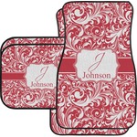 Swirl Car Floor Mats Set - 2 Front & 2 Back (Personalized)
