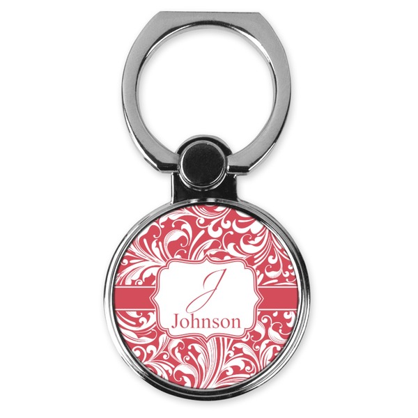 Custom Swirl Cell Phone Ring Stand & Holder (Personalized)