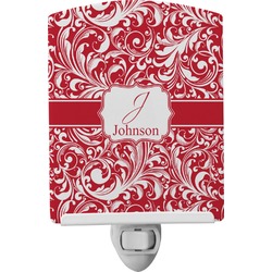 Swirl Ceramic Night Light (Personalized)