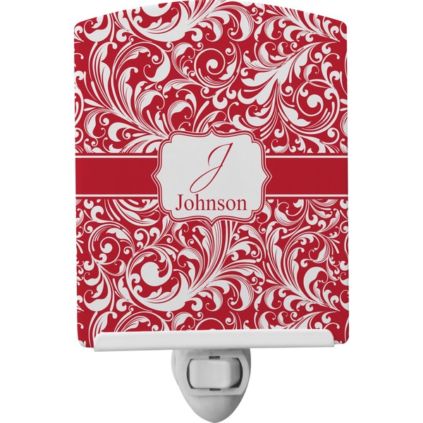 Custom Swirl Ceramic Night Light (Personalized)