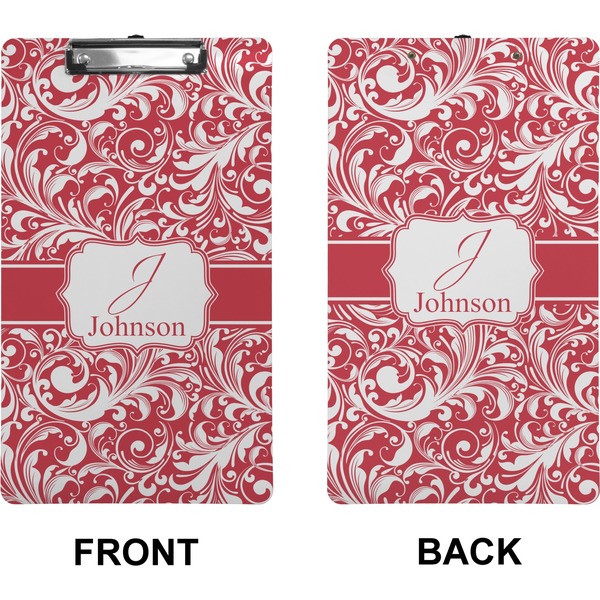 Swirl Clipboard (Legal) (Front + Back)