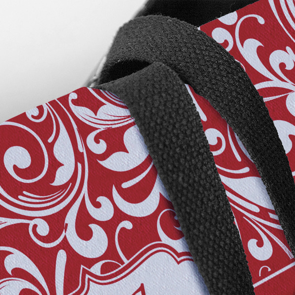 Swirl Closeup of Tote w/Black Handles