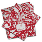 Swirl Cloth Napkins (Set of 4) (Personalized)