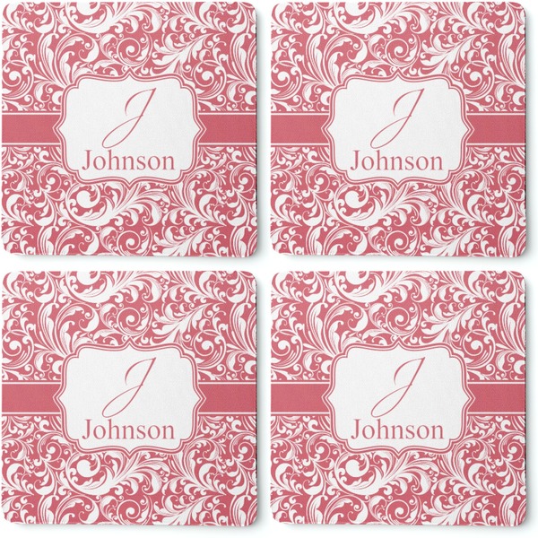 Swirl Coaster Rubber Back - Apvl