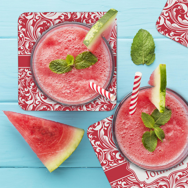 Swirl Coaster Set - LIFESTYLE