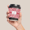 Swirl Coffee Cup Sleeve - LIFESTYLE