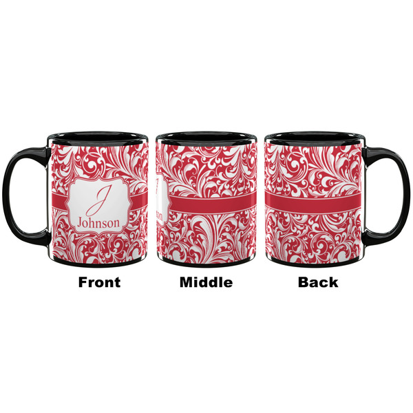 Swirl Coffee Mug - 11 oz - Black APPROVAL