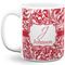 Swirl Coffee Mug - 11 oz - Full- White